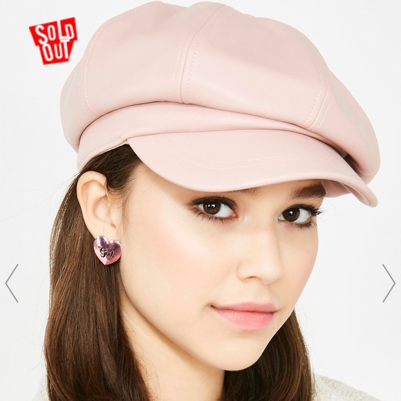 Dolls Kill Accessories - NWOT Dolls Kill Pink Biker Hat